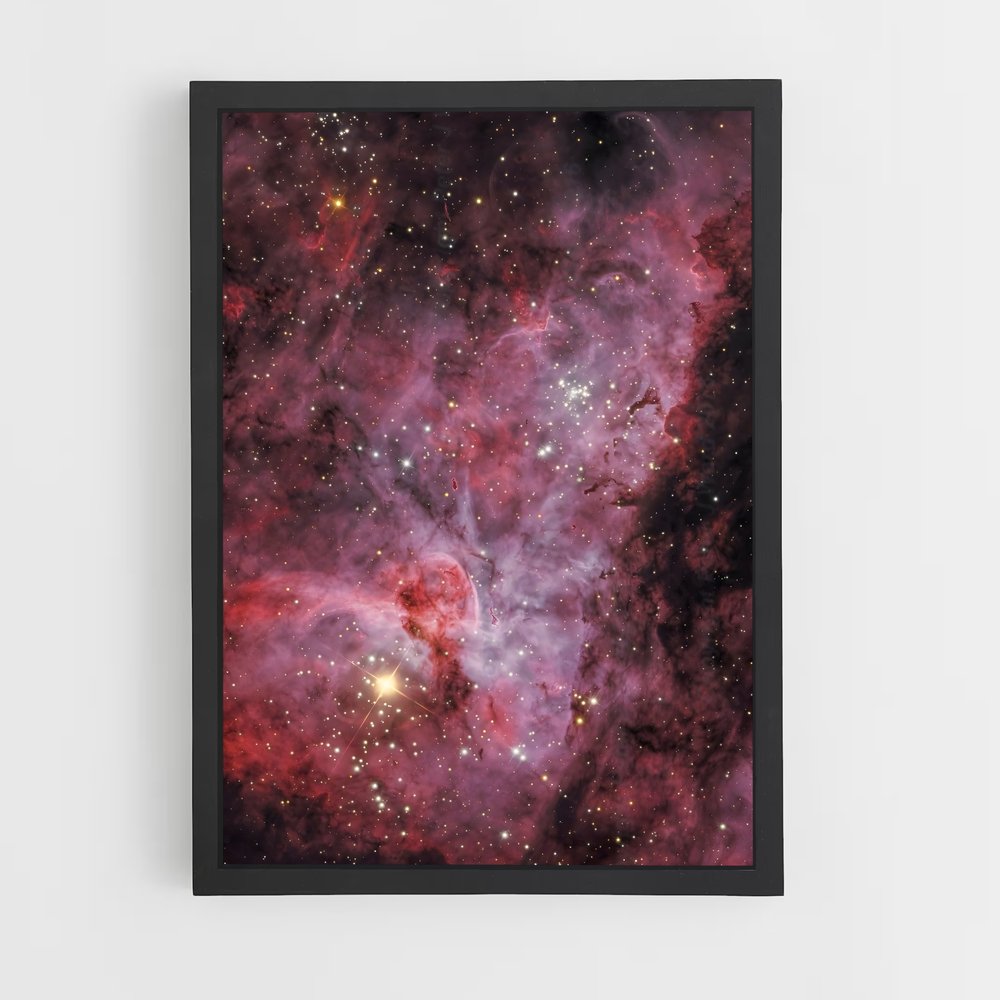 Poster Étoiles de Carina – affiche Nébuleuses (vue 2)